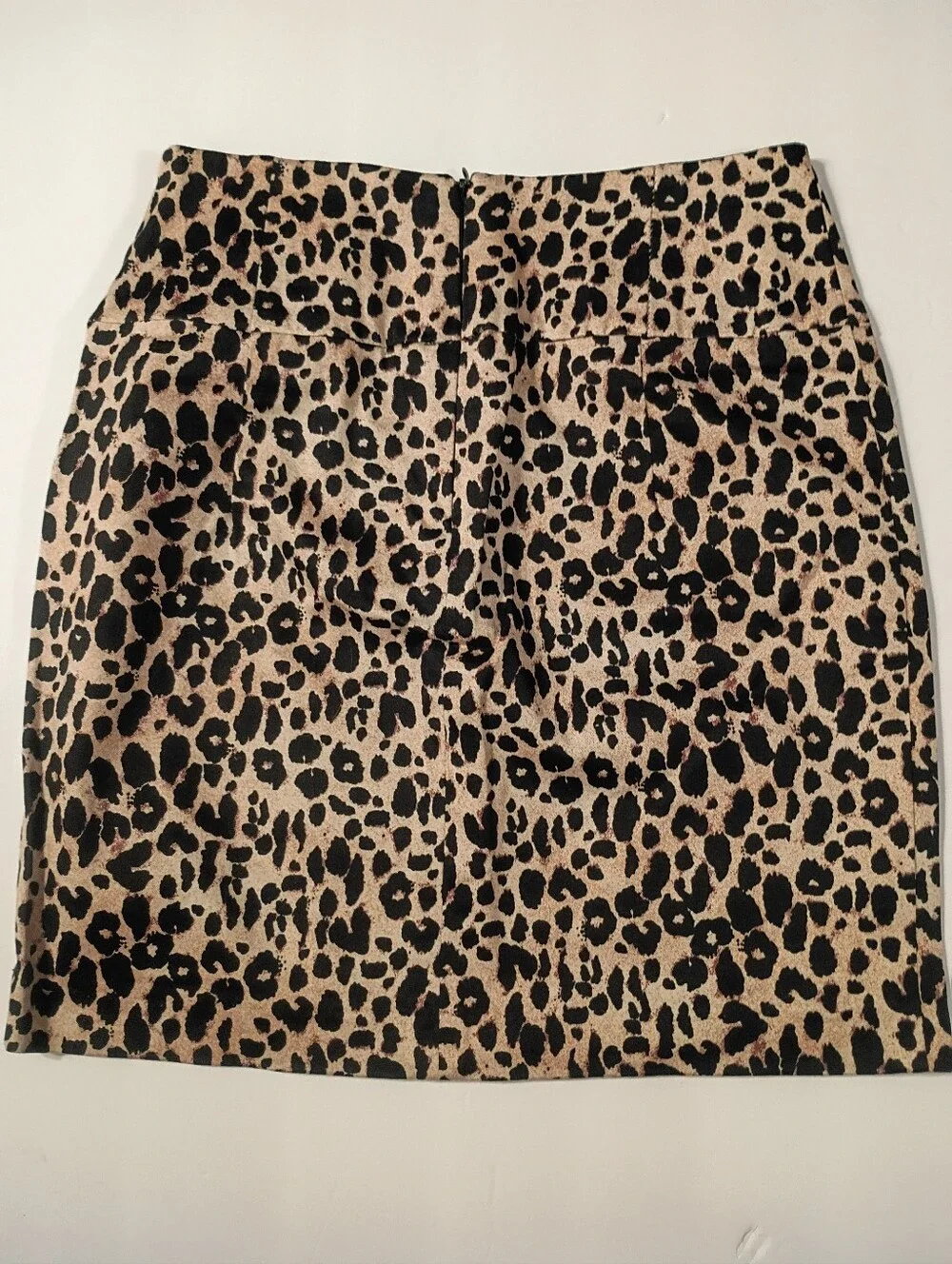 twentyone Size XS Animal Print Mini Skirt Zipper Close